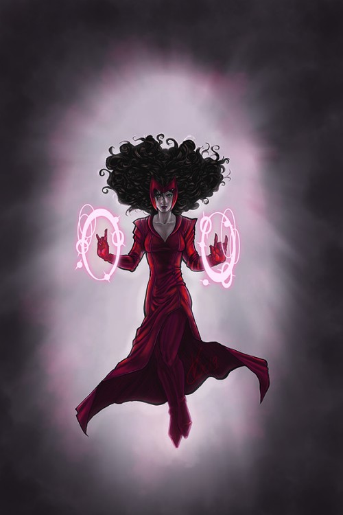 Crimson and Chaos, the Scarlet Witch